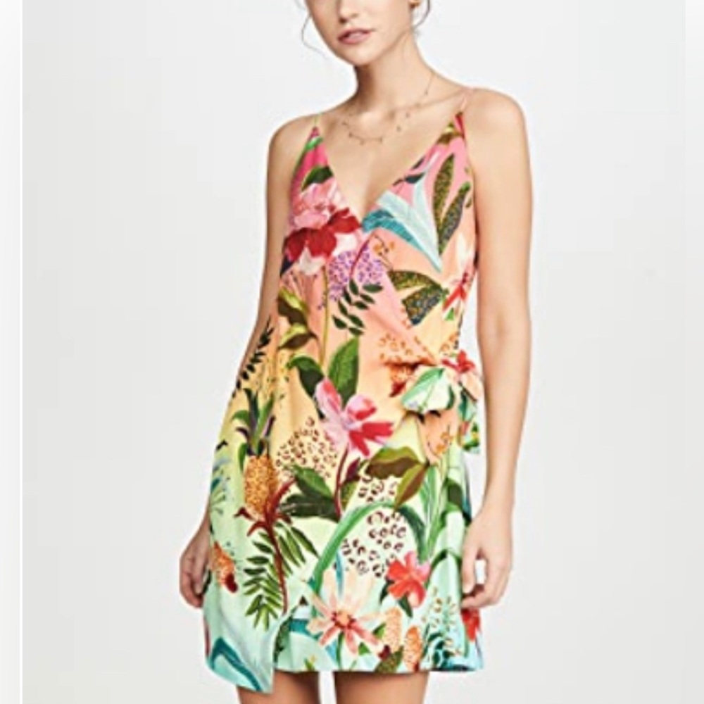 FARM RIO Amazonian Ombre Mini dress Size Small